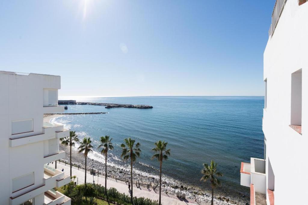 In Front Of Sea & Center Apartment Marbella Bagian luar foto